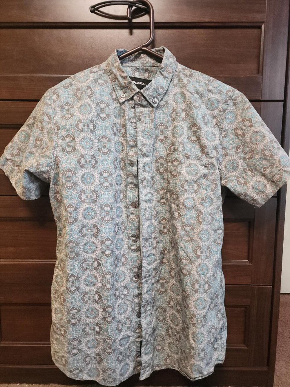 Mens Molokai short sleeve button-up